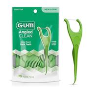 GUM, Hilo Dental Angular en palo, aroma Menta fresca, 75 piezas