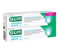 GUM Original White Pasta Dentífrica 2x75ml