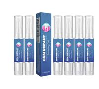Gum Protect Repair,Gel Reparador Instantáneo Para Dientes Y Encías,Cuidado Bucal Calmante,Para Hombres Y Mujeres,4ML*6PC