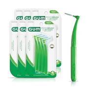 GUM Proxabrush Go-Betweens - Cepillos interdentales, limpiador de ángulos, apretados, 4 unidades (paquete de 6)