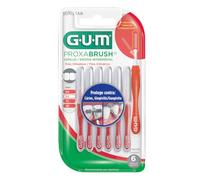 GUM Proxabrush Trav-ler - 4 cepillos interdentales - Modelo: 1314: 0,8 mm