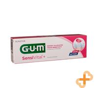 GUM Sensivital Flúor Pasta 75ml Rápidamente Alivia Dental Sensibilidad