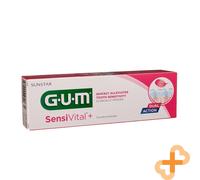 GUM Sensivital Flúor Pasta 75ml Rápidamente Alivia Dental Sensibilidad