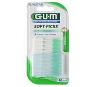 Gum Soft Picks 632 Cepillo Interdental Desechable con Filamentos de Goma - Contra la Gingivitis