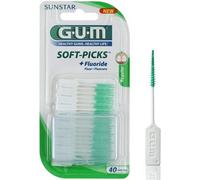 Gum Soft Picks 632 Cepillo Interdental Regular 40 Unidades - Higiene Bucal, Placa
