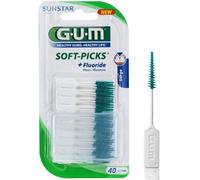 Gum Soft Picks 634 Cepillo Interdental Largo 40 Unidades - Higiene Bucal, Placa