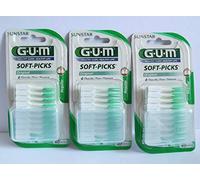 GUM SOFT-PICKS Cepillos interdentales regular 3 x 40 piezas
