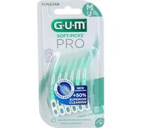 GUM SOFT-PICKS medium Interdentalbürste, 12 pzas Cepillos interdentales