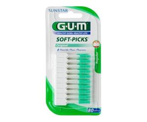 GUM Soft Picks Regular - Juego de 2 piezas