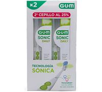 Gum Sonic Daily Cepillo Eléctrico Suave Blanco (2ª ud 25% Dto)