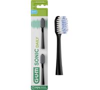 Gum Sonic Recambio Cepillo Dientes Negro 2 uds