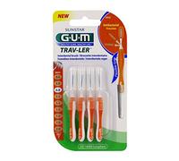 GUM Trav-ler - 4 cepillos interdentales - 1412: 0,9 mm