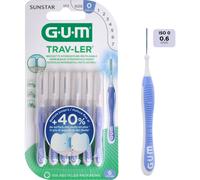GUM Trav-Ler Cepillo Interdental 0.6 mm 6 uds