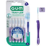 GUM Trav-Ler Cepillo Interdental 1.2 mm 6 uds
