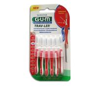 Gum Trav-Ler Cepillo Interdental 1314 Cilíndrico Portátil U-Micro x 6 unidades