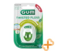GUM Twisted Floss Interdental Hilo Dental 30M Trenzado Lavado Con Té Verde