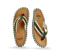 Gumbies Chanclas Corker unisex, con puntera de algodón supersuave, corcho sostenible y suela de goma reciclada, comodidad garantizada, Khaki, 45 EU