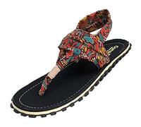 Gumbies Chanclas de dedos | Modelo Slingback | Chanclas de dedo para mujer | Sandalias de baño | Chanclas de baño para mujer | Talla 36 - 43, Aborigen, 38 EU
