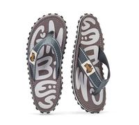 Gumbies Classic - Chanclas de materiales reciclados - suela robusta de neumáticos de coche reciclados, plantilla ergonómica, Gris urbano, 50 EU