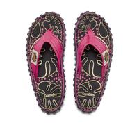 Gumbies Islander - Chanclas unisex, con puntera de algodón súper suave y suela de goma reciclada duradera, comodidad garantizada, negro (Tropical Black), 9 Women/8 Men