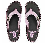 Gumbies Islander Chanclas Unisex, con Separador de Dedos de Algodón Súper Suave y Suela de Goma Reciclada Resistente - Comodidad Garantizada - Tortuga Gris - 8