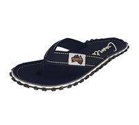 Gumbies Modelo Original | Negro/Gris| Chanclas de dedo para mujer/hombre Zapatos Sandalias Chanclas, Negro , 38 EU
