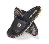 Gumbies Strider - Sandalias unisex con correa ajustable de algodón supersuave, plantilla de algodón y suela de goma reciclada. Comodidad garantizada, Navy, 40 2/3 EU
