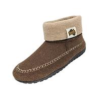 Gumbies Thredbo Boots | Zapatillas de hombre y mujer | verano/invierno | pantuflas | pantuflas de fieltro | suela antideslizante | push | talla 36-46, Chocolate Cream, 40 EU