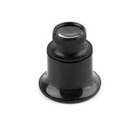 GUMEI 20X Joyero Reloj Lupa Herramienta Monocular Lupa Lupa Lente Negro