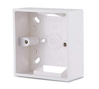 GUMEI 86X86 PVC Caja de Conexiones de Espesamiento Casete de Montaje en Pared para Interruptor Base Interruptor Caja Inferior Caja eléctrica Accesorios Caja de Conexiones