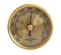 GUMEI Barómetro Indicador de presión Estación meteorológica Termómetro de Montaje en Pared Higrómetro Hogar