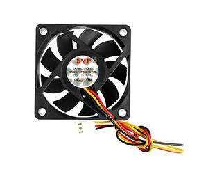GUMEI Disipador de Calor DC 12V 3-Pin 60x60x15mm PC Computadora CPU Sistema Ventilador de enfriamiento con cojinete de Manguito 6015