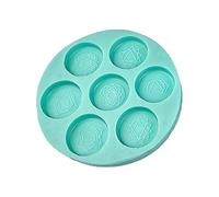 GUMEI Molde de Resina epoxi Siete Chakras hemisferio Molde de Silicona Redondo Herramientas de Manualidades DIY