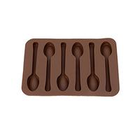 GUMEI Molde de Silicona para Hornear, diseño de Cuchara, Pastel de Chocolate, Galleta, Caramelo, Jalea, decoración