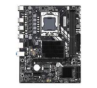 GUMEI Placa Base X58M 2.0 Placa Base de Doble Canal LGA 1366 USB2.0 PCI-E NVME M.2 DDR3x2 Ranuras Soporte REG ECC 1066/1333/1600/1866 32GB
