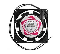 GUMEI SF8025AT 2082HSL 8025 80mm Cojinete de Manguito 220-240V AC Ventilador de refrigeración de Caja de 2 Cables
