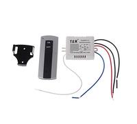 GUMEI Transmisor de Receptor de Interruptor de Control Remoto de lámpara de Encendido/Apagado inalámbrico de 1 Canal
