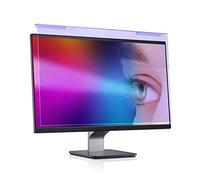 GUMIKE Protector de pantalla antiluz azul para monitor de escritorio universal de 23, 23.6, 23.8 y 24 pulgadas, panel de filtro de bloqueo de luz azul para ojos, marco de monitor de pantalla ancha