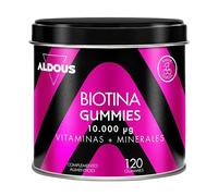 Aldous Bio Biotina 10.000mcg Vitaminas + Minerales 120 Gummies