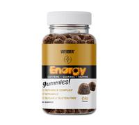 Weider Gominolas de cafeína - Sabor Cola - 80 uds, con guaraná, taurina y vitaminas B+C, sin azúcar
