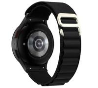 GUMMMY Bucle deportivo para Samsung Galaxy Watch 7/6/5/4 44/40mm 5 pro 45mm banda G pulsera de nailon Galaxy watch 6 Correa clásica 43/47mm(Black 01,6 40mm)