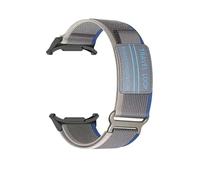 GUMMMY Correa de nailon para viaje para Samsung Galaxy Watch 7 Ultra 47 mm, correa deportiva para hombre para Galaxy 7 47 mm ultra, sin espacios, pulsera con extremo curvo(08 blue grey)