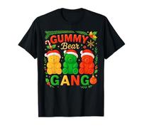 Gummy Bear Gang Christmas Candy Squad Kids Team Xmas Costume Camiseta