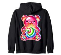 Gummy Bear Menta Rojo Caramelo Sudadera con Capucha