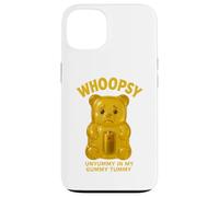 Gummy Bear Whoops Black Humor Candy Treat Sugar Carcasa para iPhone 13