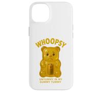 Gummy Bear Whoops Black Humor Candy Treat Sugar Carcasa para iPhone 14 Plus