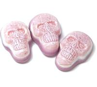 Gummy Skulls-Jelly - Bolsa llena de calavera, color rojo