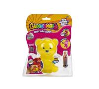 GUMMYMALS - Osito Amarillo, Juguete Interactivo, Oso de gominola, Muy Divertido, es blandito, estrujable y Tiene Muchos Sonidos Diferentes, para niños y niñas Desde 4 años, Famosa (700017673)