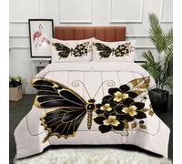 Gumntun Edredon Estampado Cama 90-135x200 cm Gato Adulto En 3D, 3D Impresión Juego de Cama de 3 Piezas 135x200, Transpirable y Supersuave Juego de Ropa para Las 4 Estaciones_B4040
