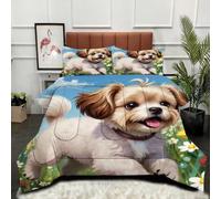 Gumntun Edredones Cama 150-220x240 cm Ballena En El Cielo Estrellado, Microfibra Esponjosa Impreso Edredón sin Funda, 3D Estampado Juego de Cama con 2 Funda de Almohada (50x75 cm)_B7277